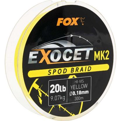 Picture of FOX Exocet MK2 Spod Braid 20lbs x 300m, 0.18mm